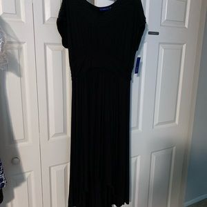 Black maxi dress